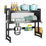 Kitchen Multi-function Dishwasher Rack Dish Rack Drain RackCabinet Door Sink Rack Countertop Dish Storage Rack